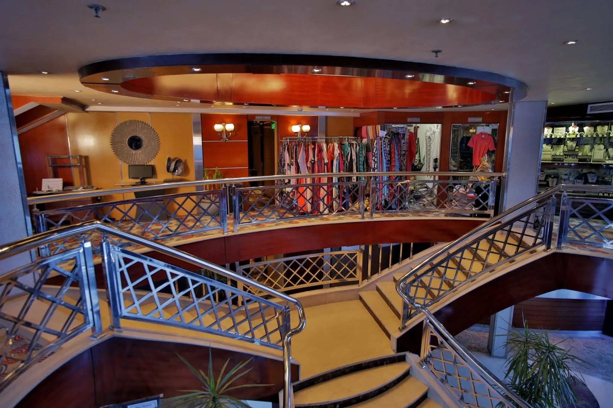 Lobby of the Blue Shadow I Nile Cruise Nile cruise